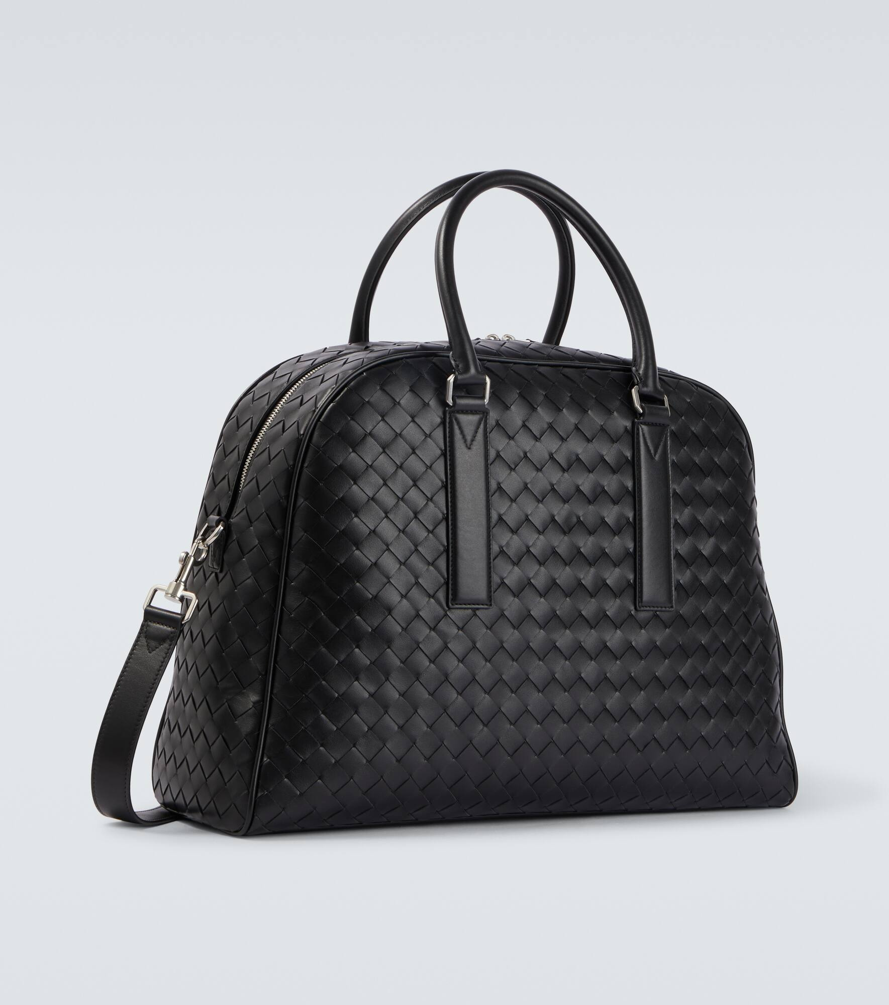 Getaway Intrecciato leather duffel bag - 5