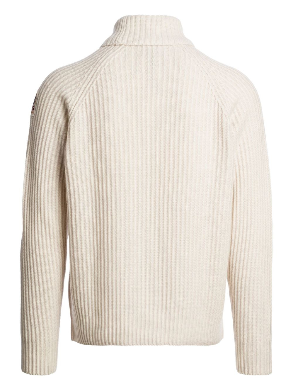 ribbed turtleneck sweater - 2
