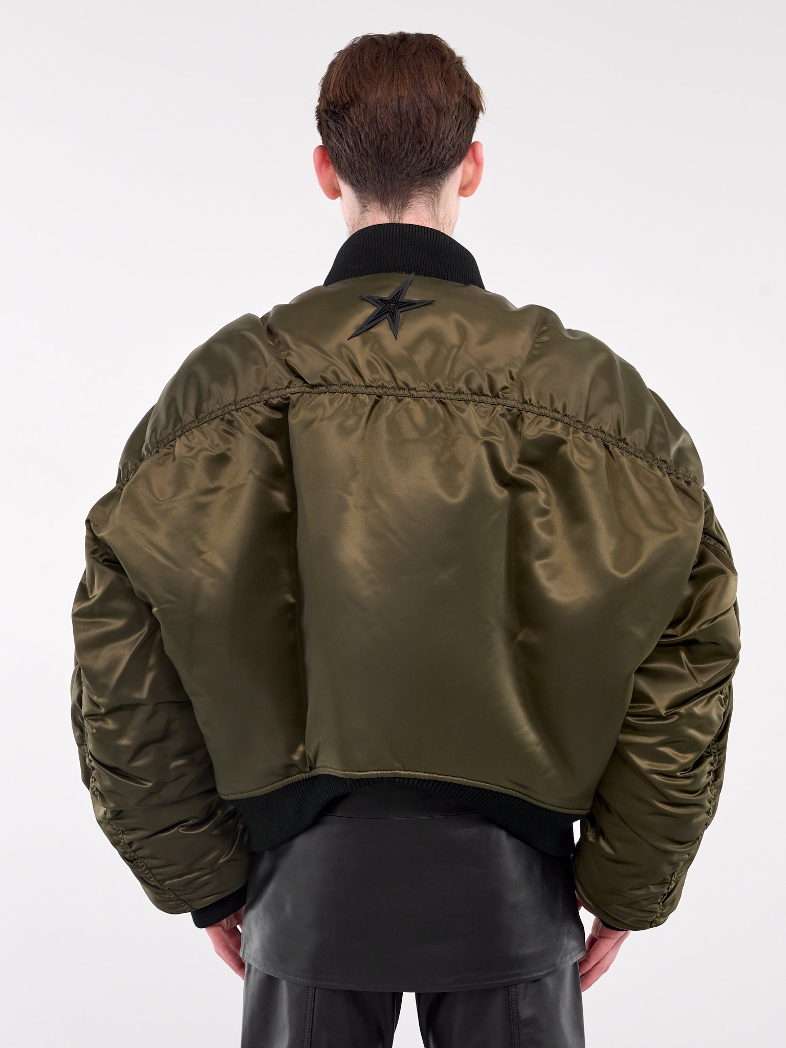 Satin Bomber Jacket - 3