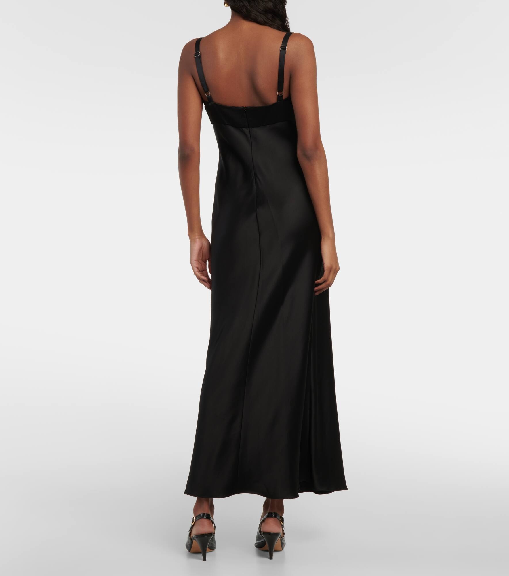 Joely satin slip dress - 3