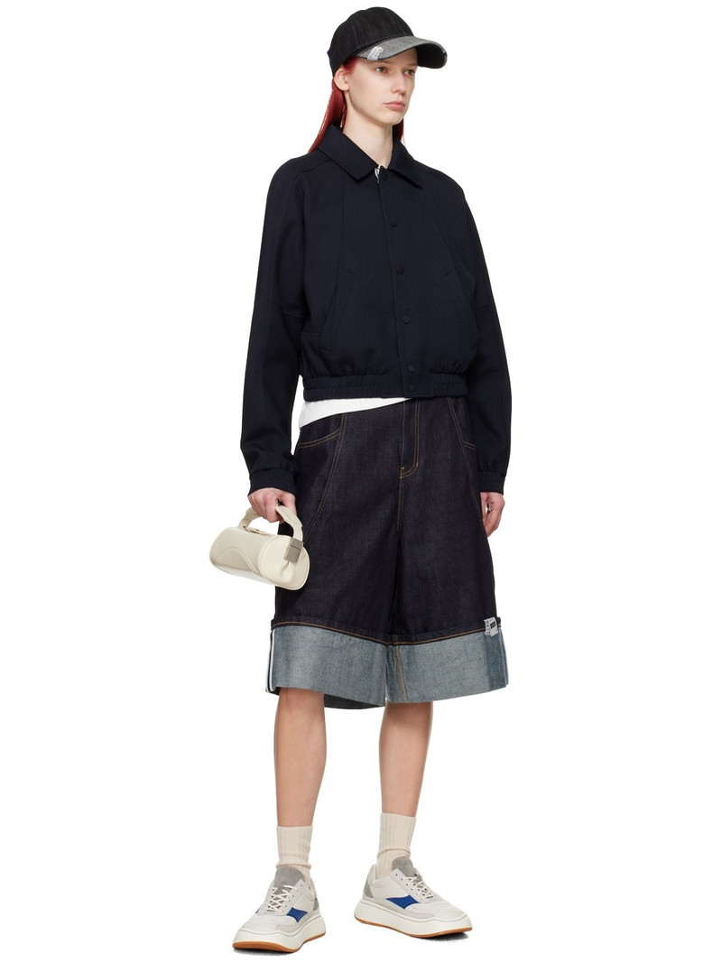 ADER error panelled 모직 혼합 bomber 재킷 outlook