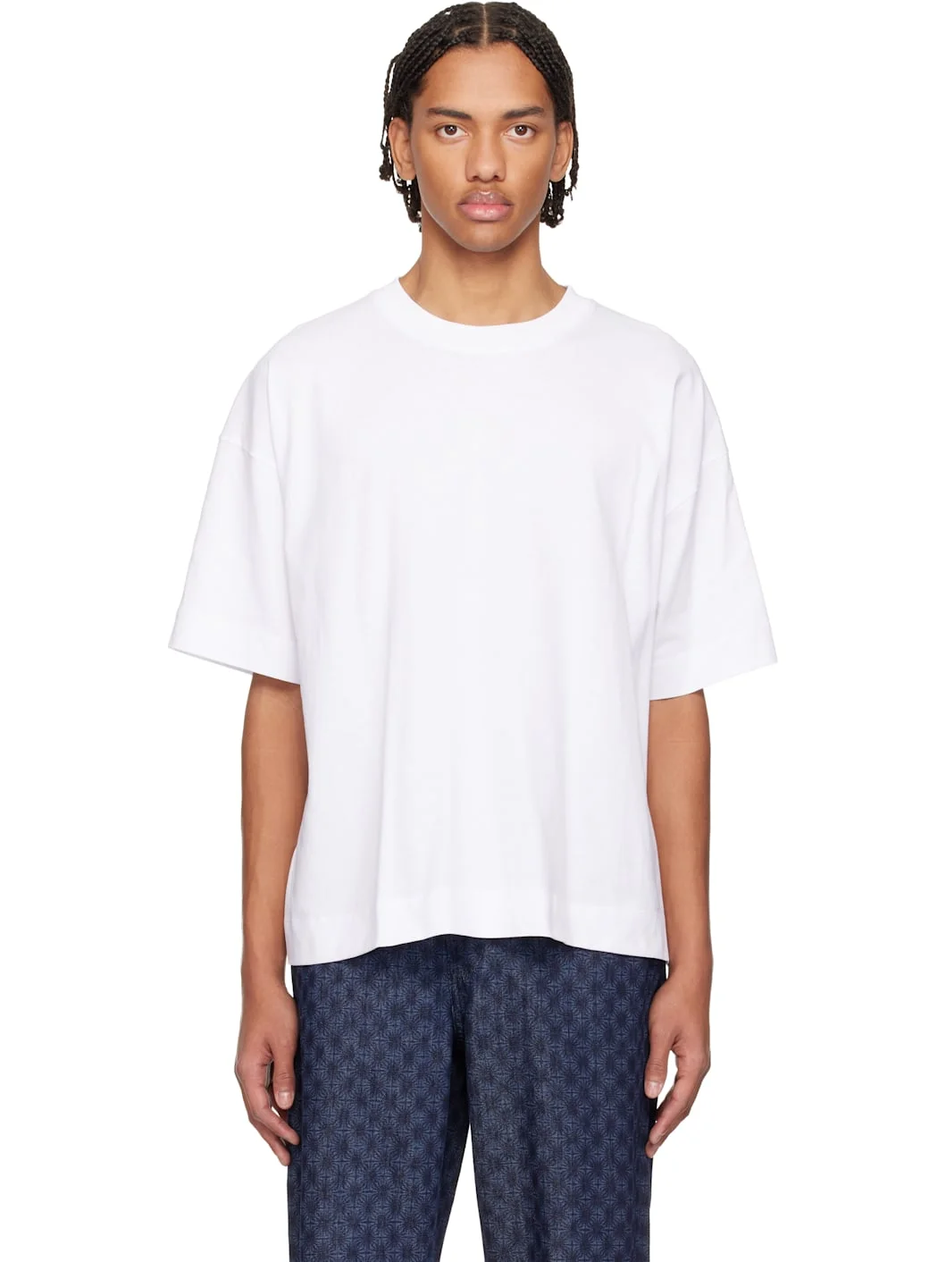 White Oversized T-shirt - 1