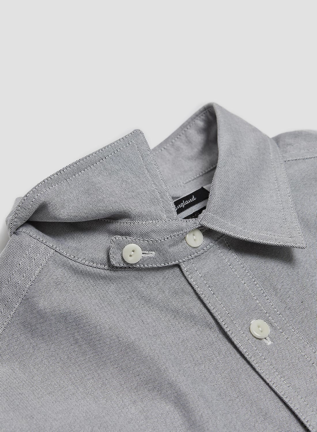 Utility Oxford Work Shirt in Grey - 6