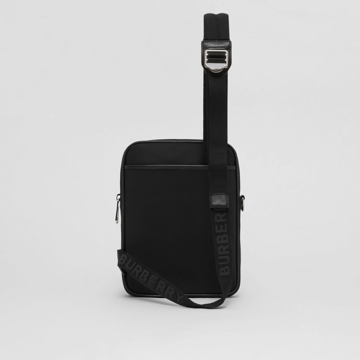 Logo Print Nylon Crossbody Bag - 8