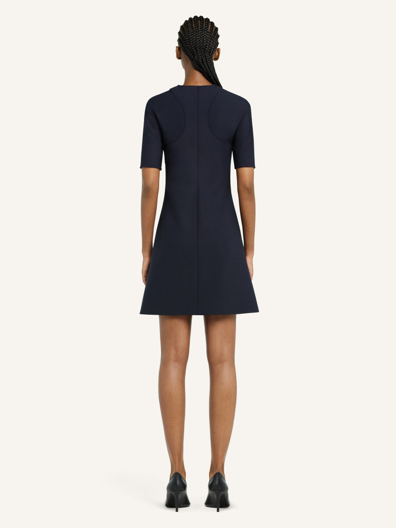 MINI A-LINE SCUBA DRESS 4