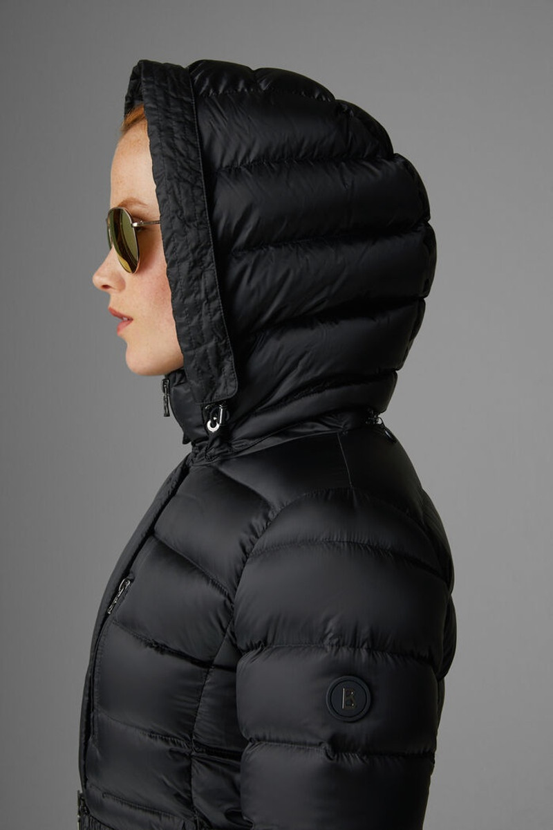 Nicole Down coat in Black 5