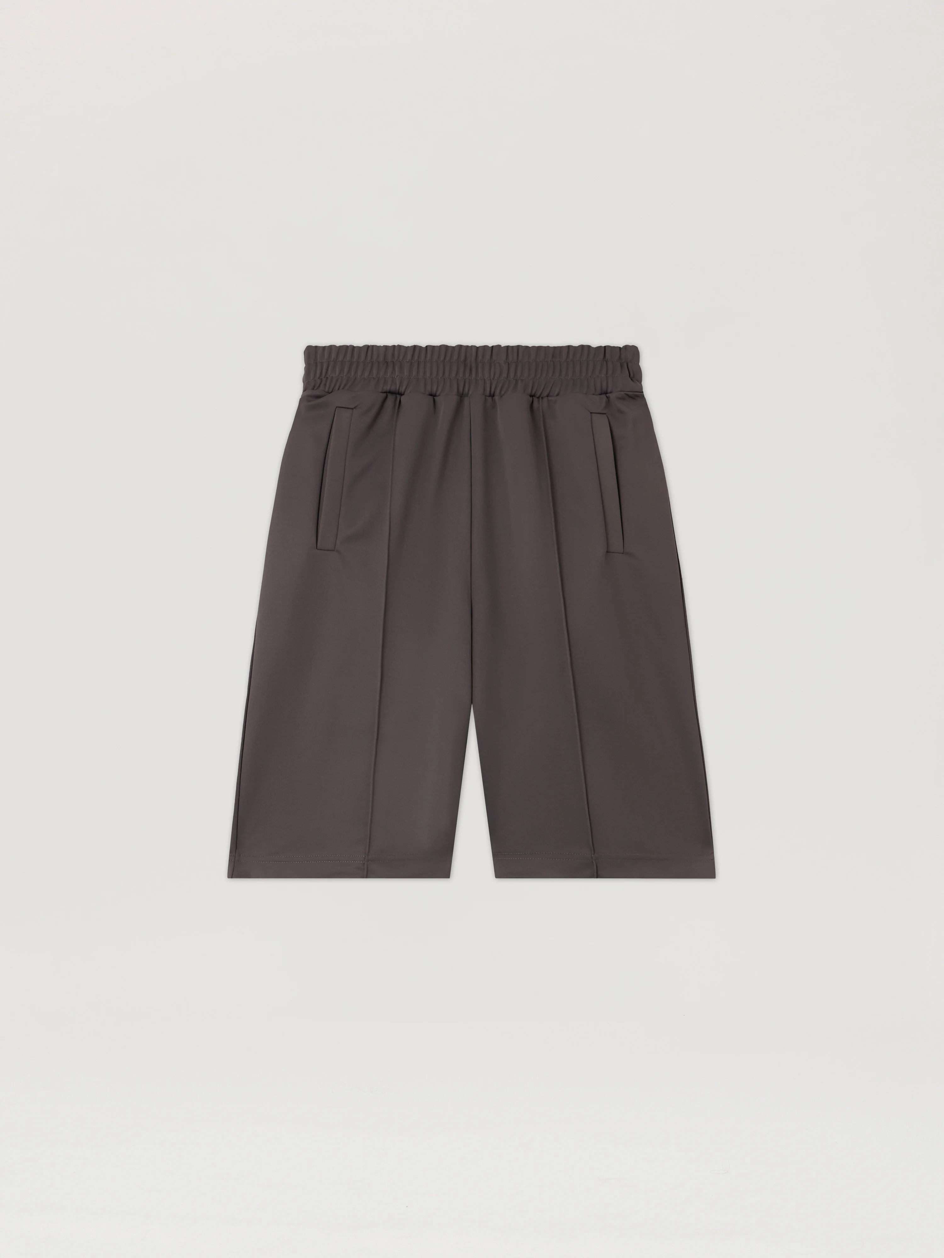 Back Curved Logo Track Shorts - 1