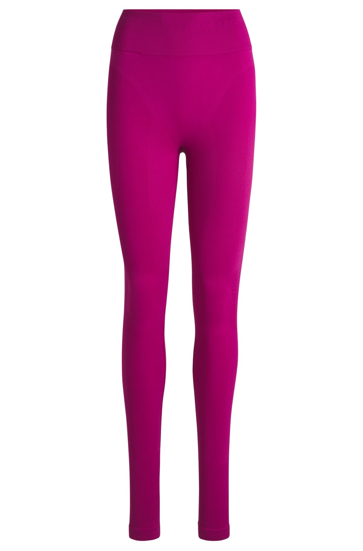 NAOMI X BOSS STRETCH-JERSEY LEGGINGS WITH BRANDED WAISTBAND - 1