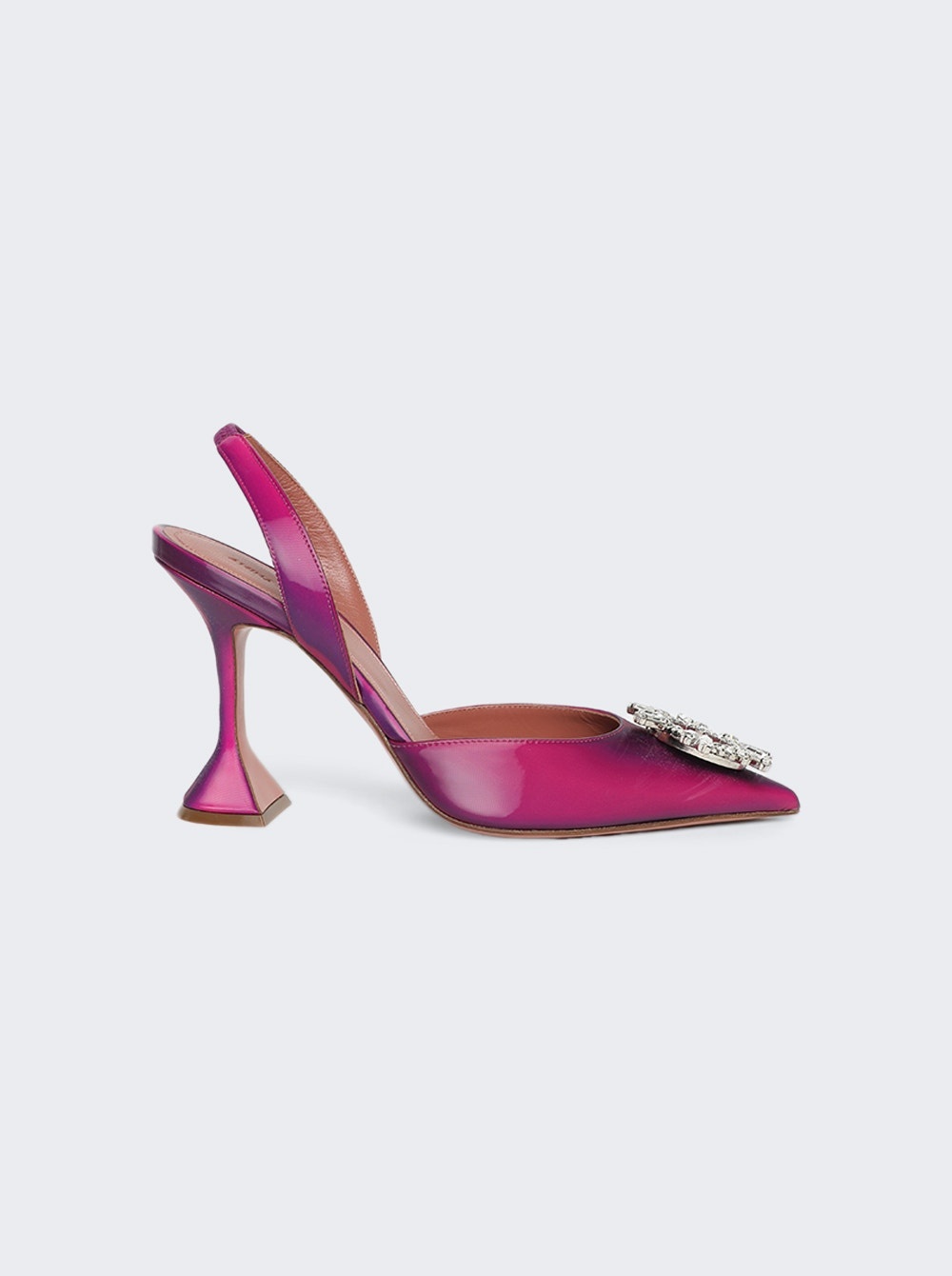 Begum Shadow Slingback Pumps Purple - 1