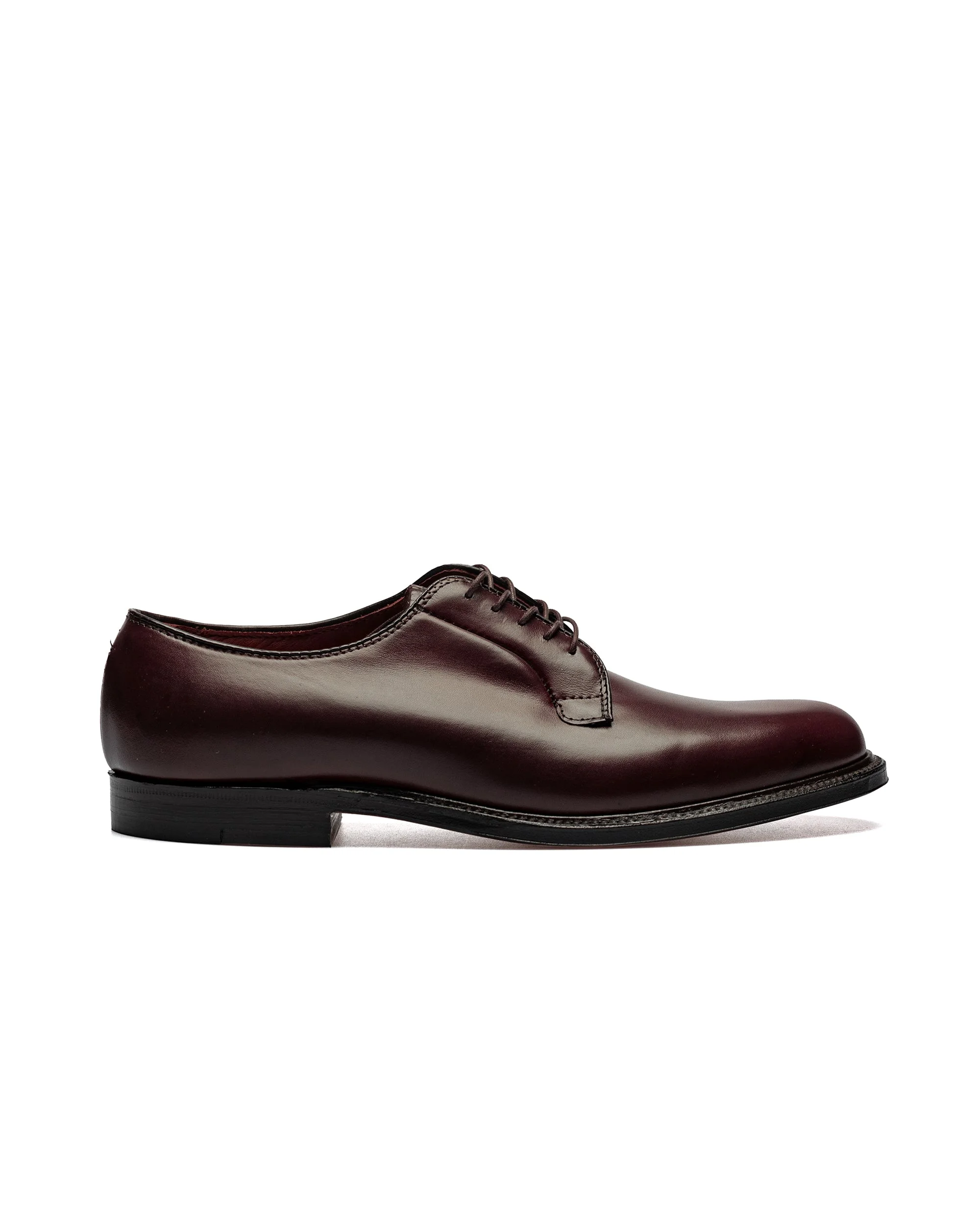 Plain Toe Blucher Brown Calfskin G5404 - 1