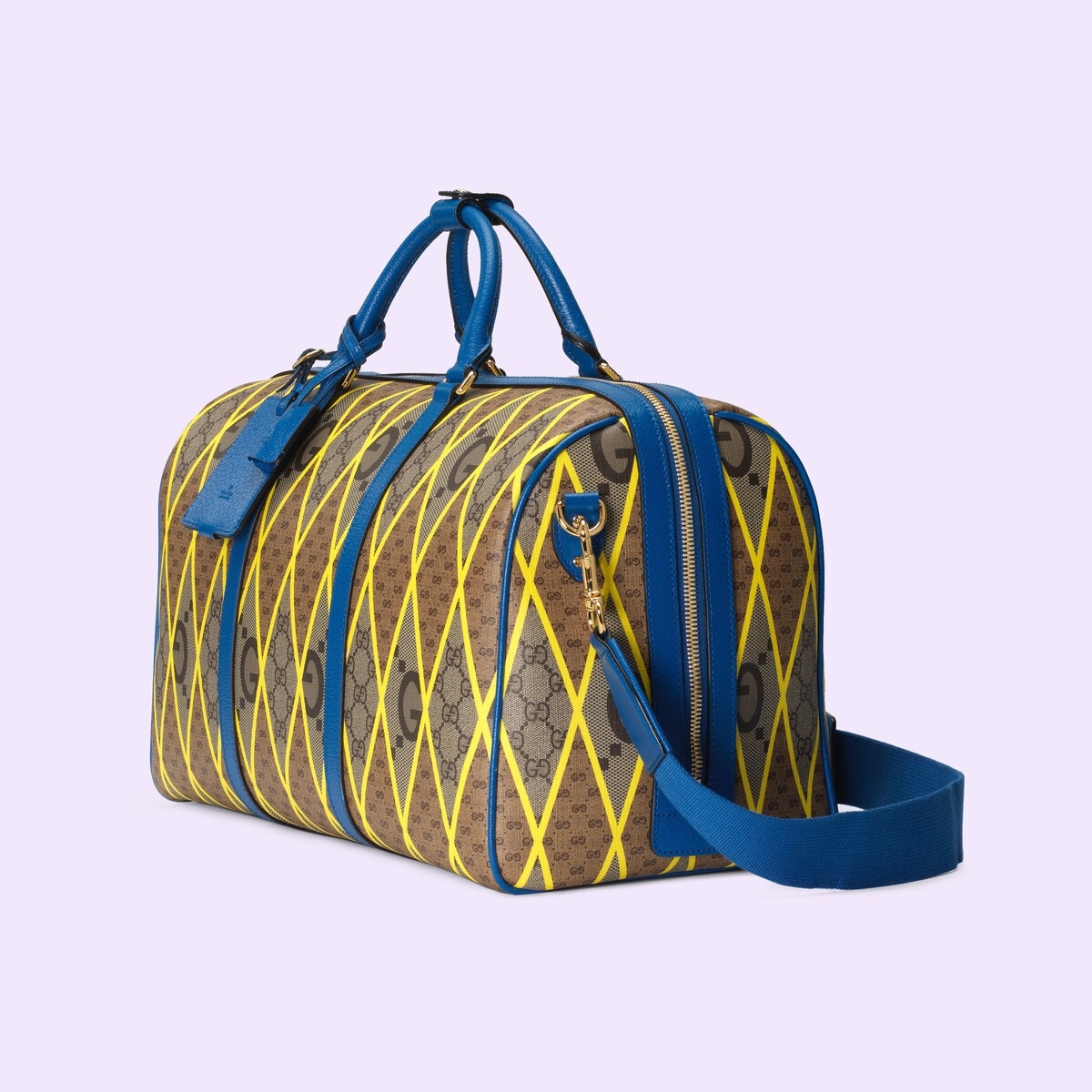 GG rhombus print duffle bag - 2
