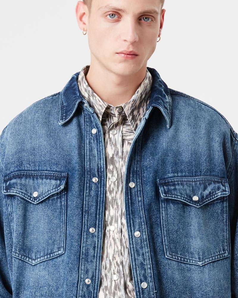 TAILLY FLUID DENIM SHIRT - 3