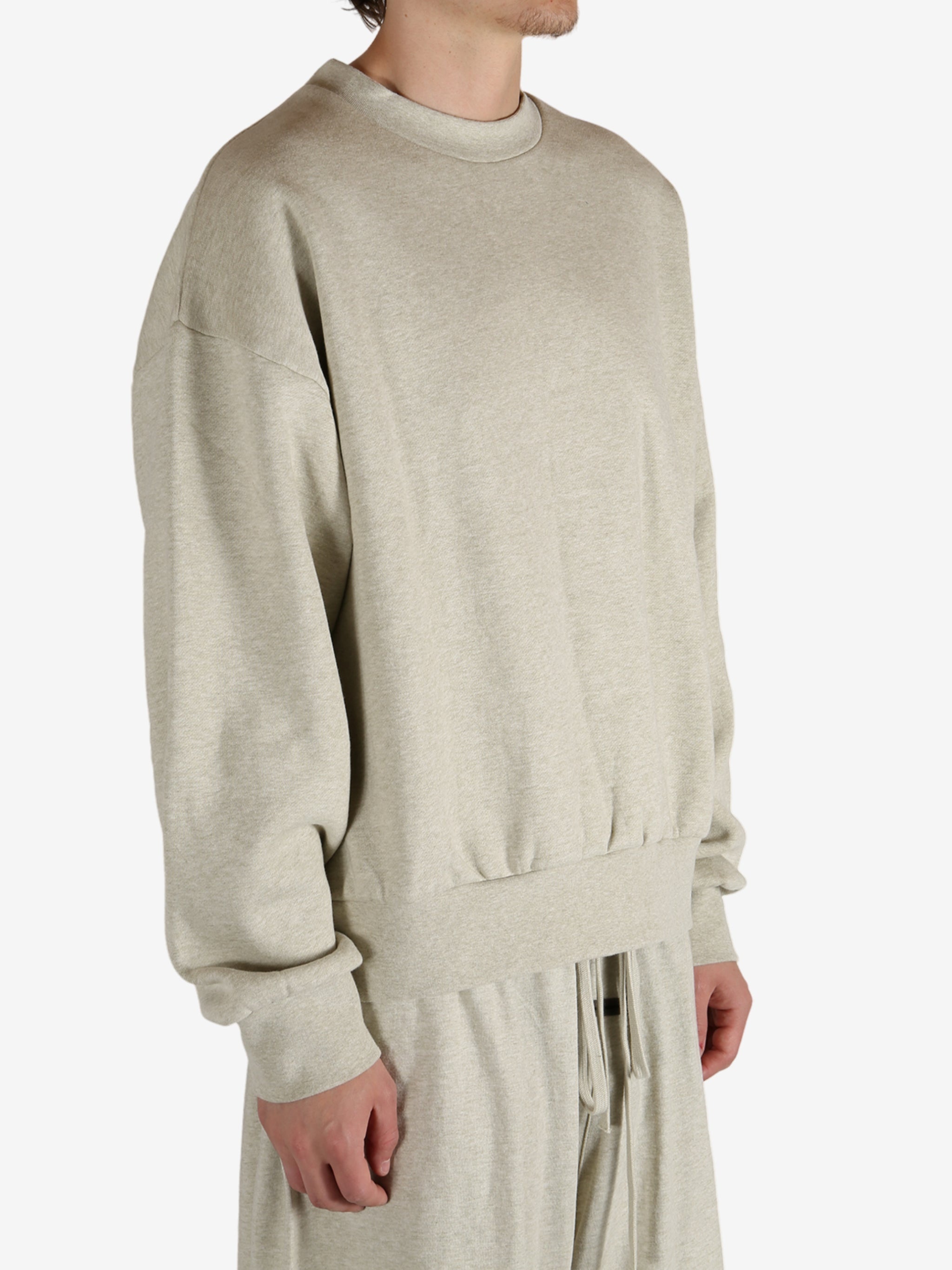 FEAR OF GOD ESSENTIALS - Men Classic Fit Fleece Crewneck - 3