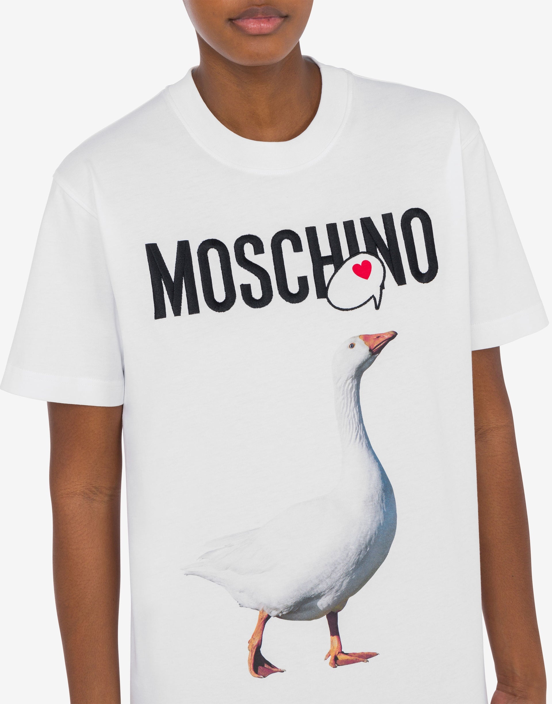 ORGANIC JERSEY T-SHIRT GOOSE PRINT - 3