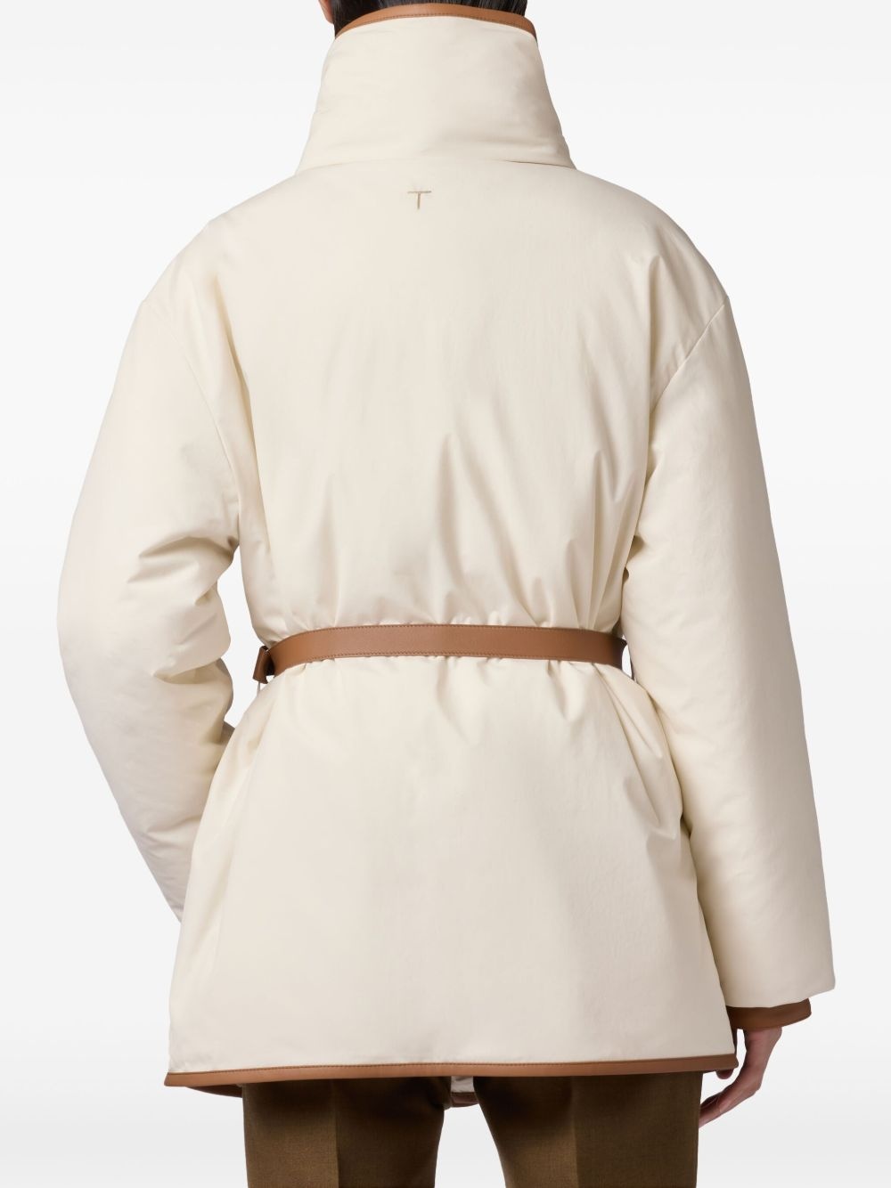 logo-patch coat - 3