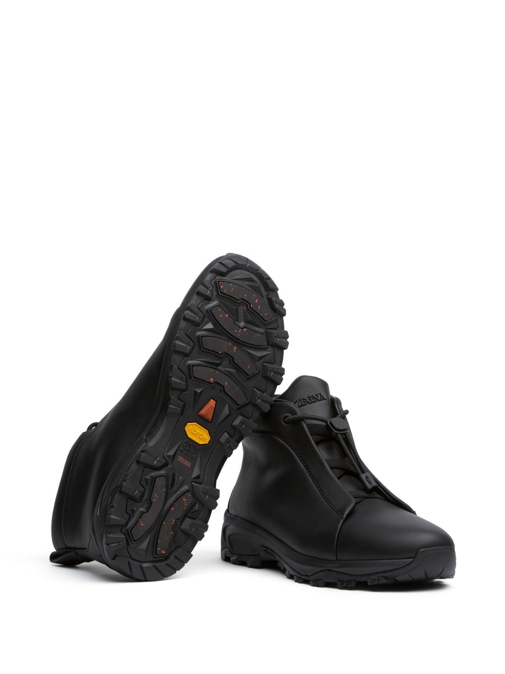 Triple Stitch Vetta leather sneakers - 3