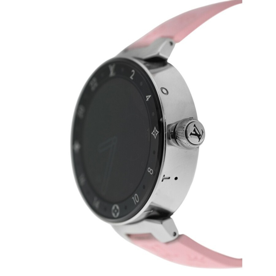 Pre-owned Louis Vuitton Tambour Horizon Black Dial Men's Watch QA050 - 2