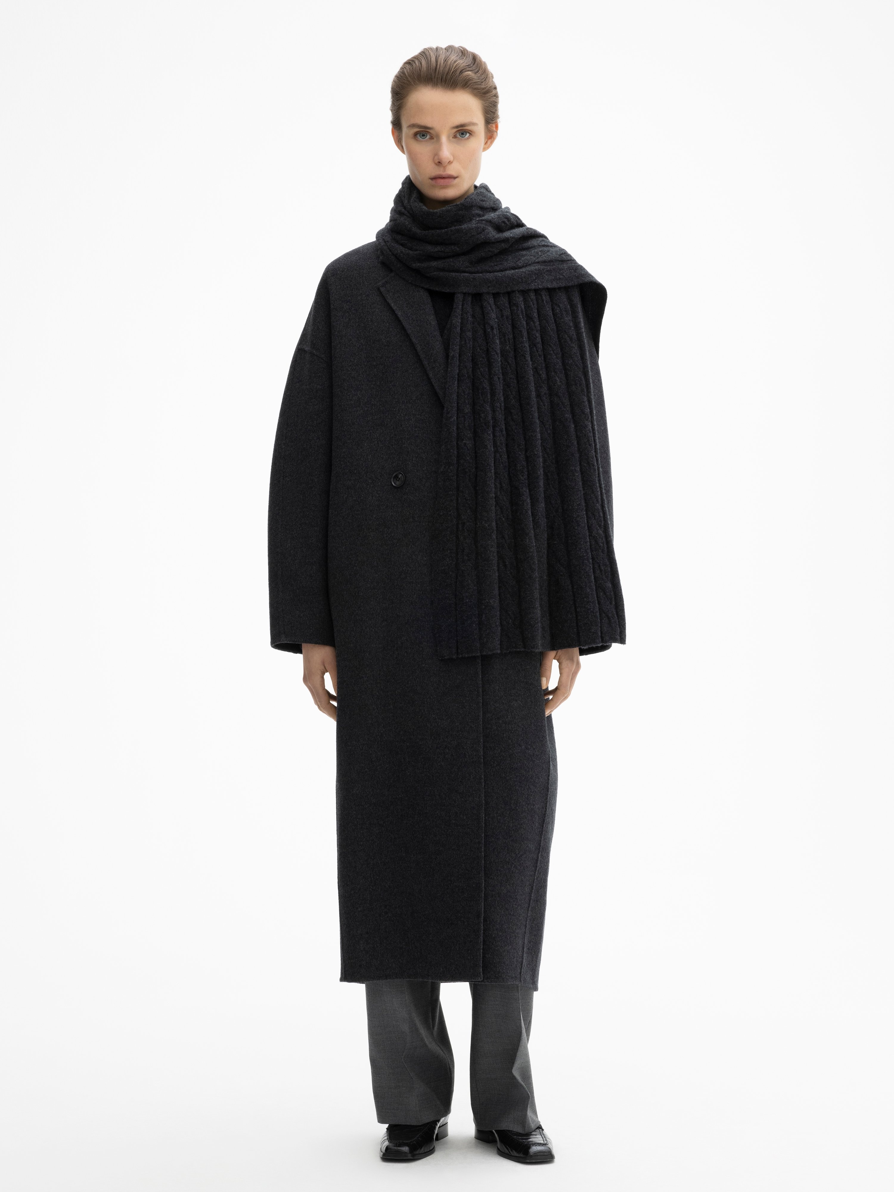 Cashmere blend scarf - 2