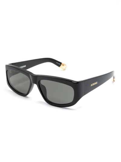 JACQUEMUS rectangle-frame sunglasses outlook