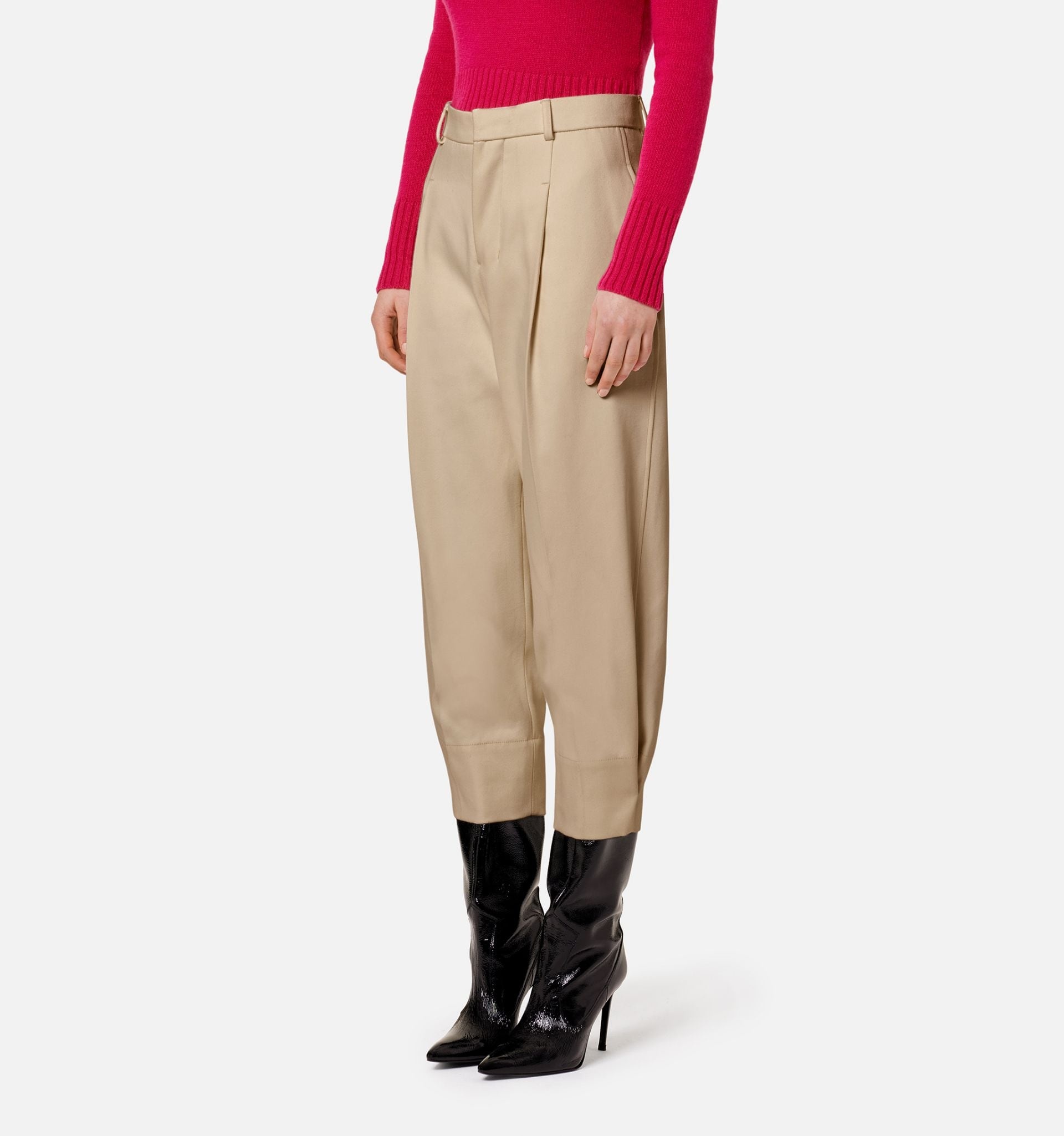 Snap Buttons Hem Pant - 4