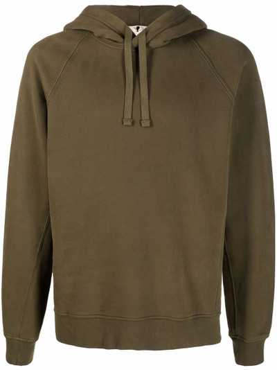 Ten C patch-detail pullover hoodie outlook