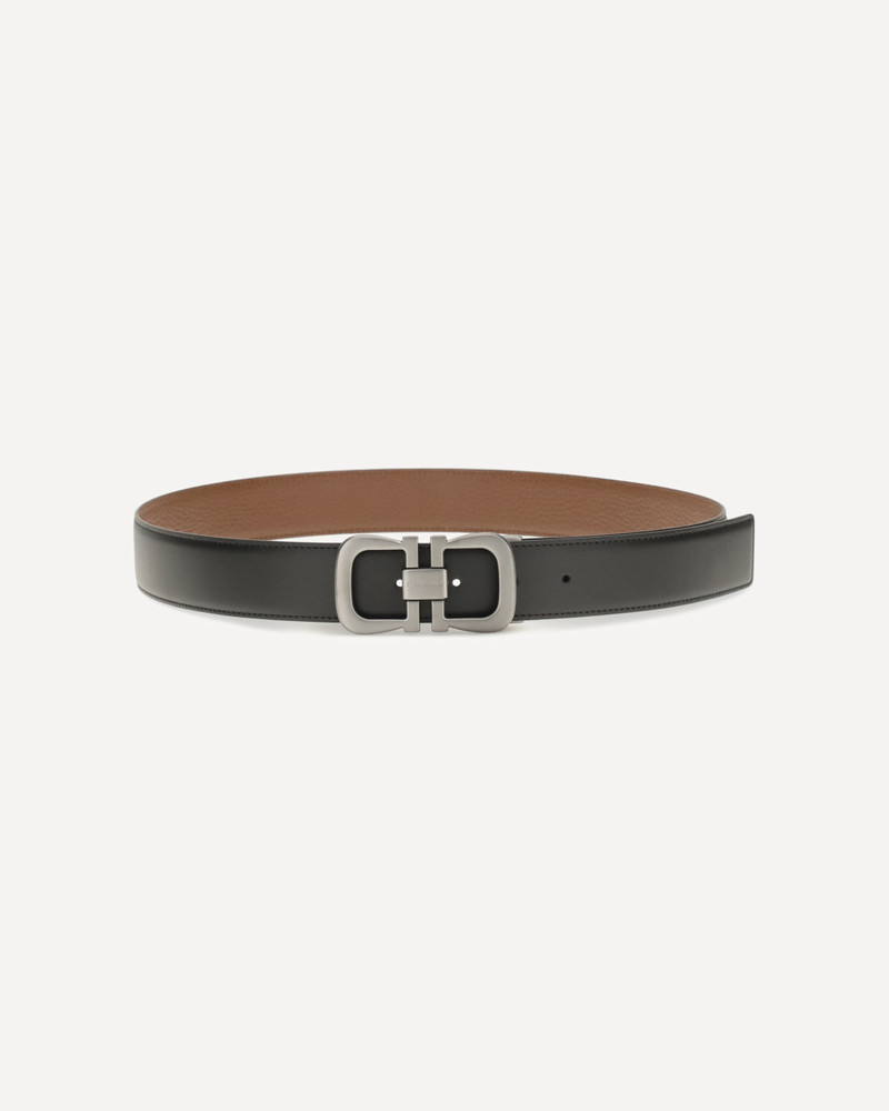 FERRAGAMO Reversible leather Belt with logo outlook