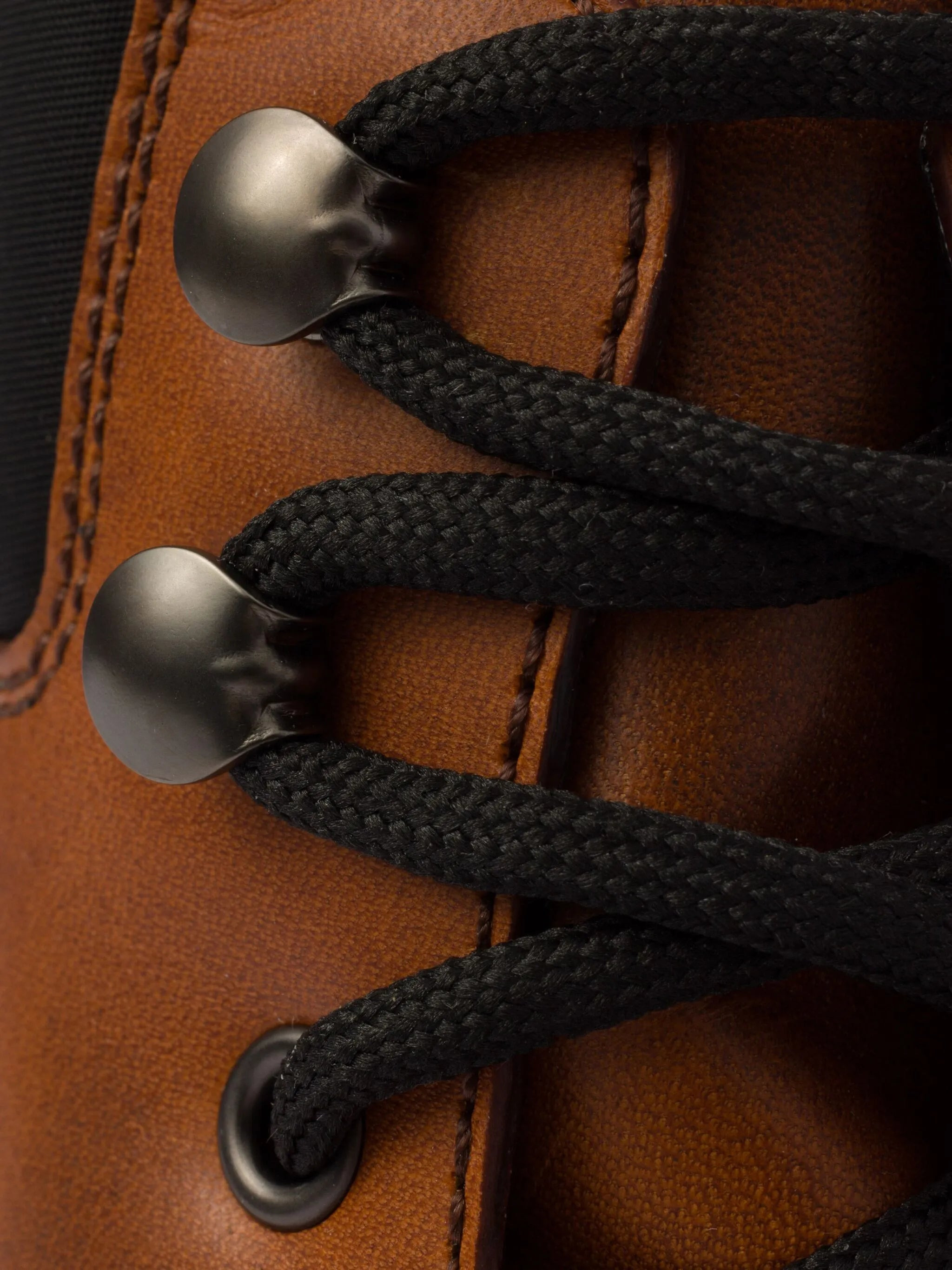 leather combat booties - 6