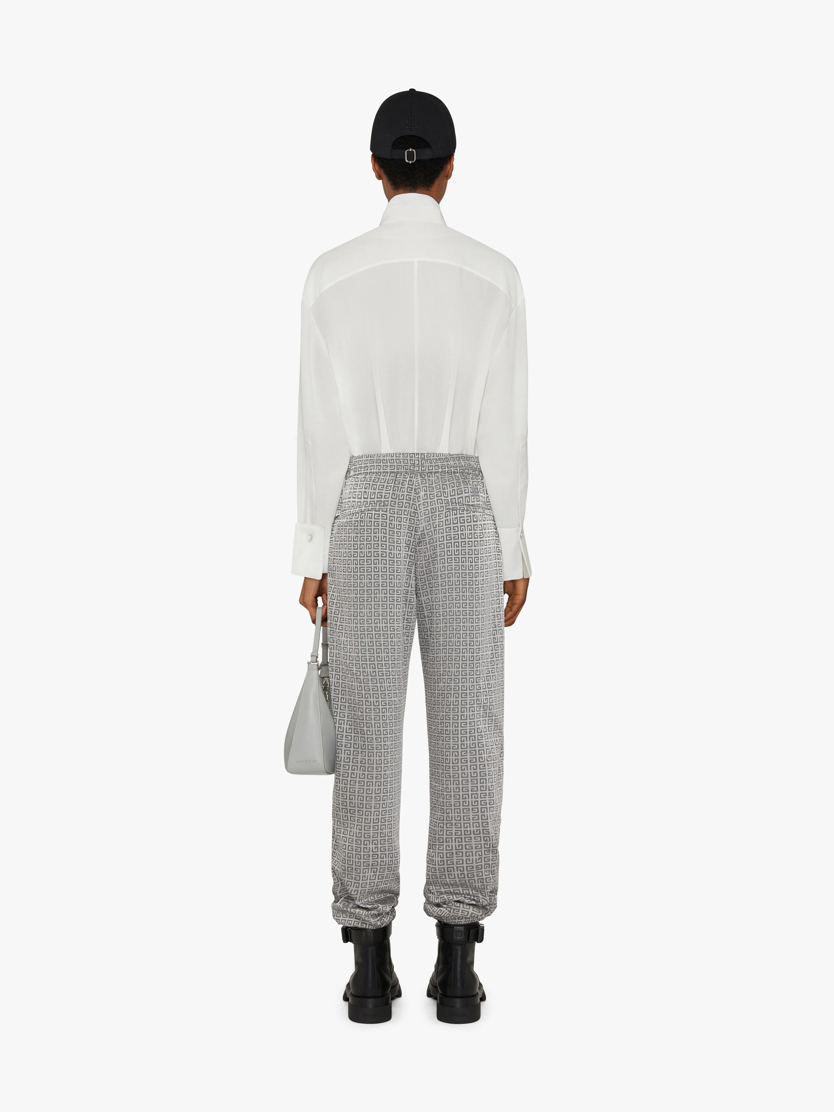 JOGGER PANTS IN 4G NYLON - 4