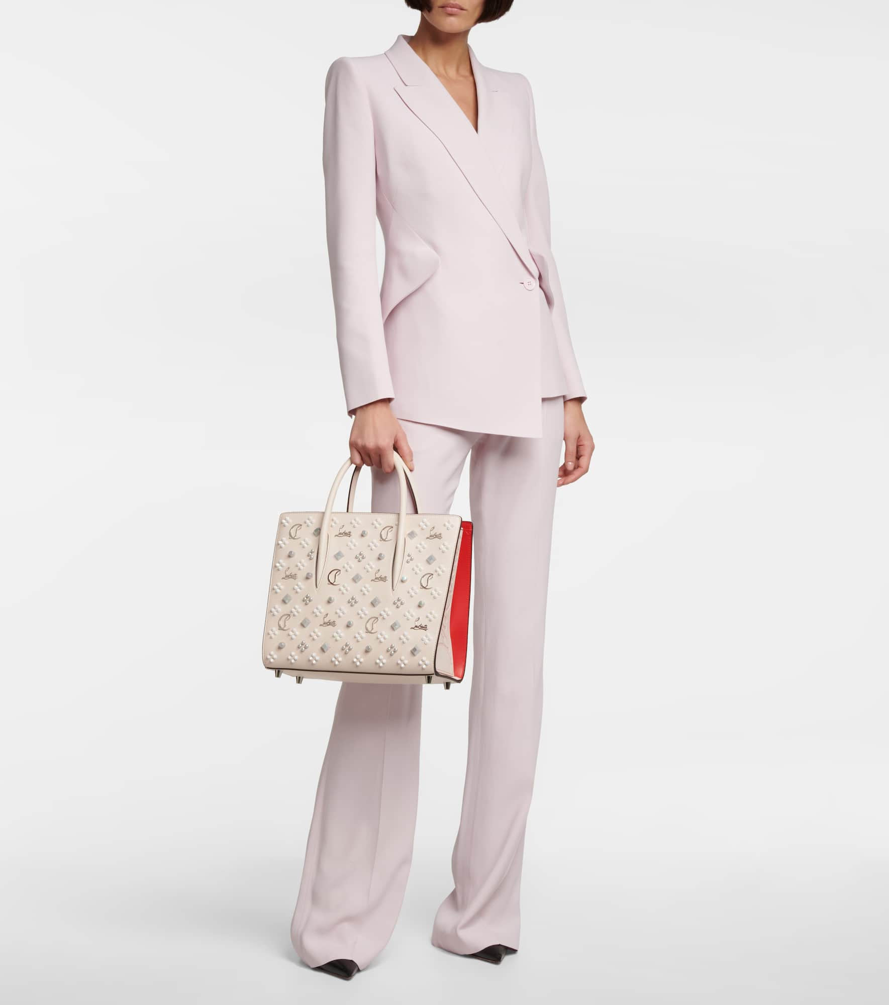 Paloma Medium leather tote bag - 5