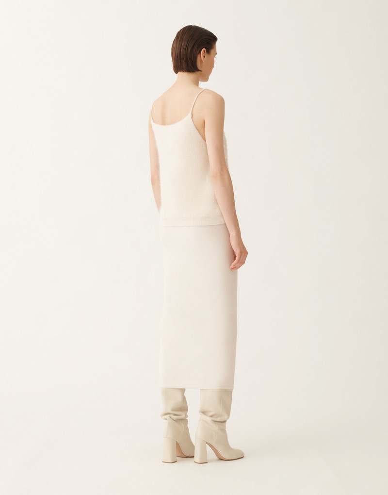 Tank top in brushed merino and mohair 4