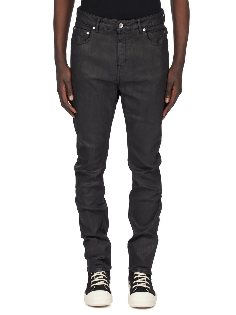 Black Hollywood Detroit Cut Jeans - 1