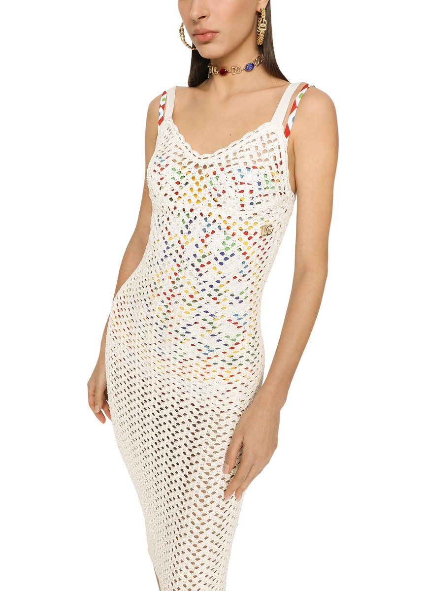 Crochet slip dress - 4