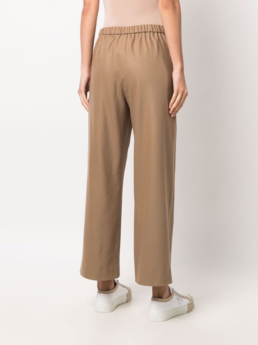 drawstring-waist trousers - 4