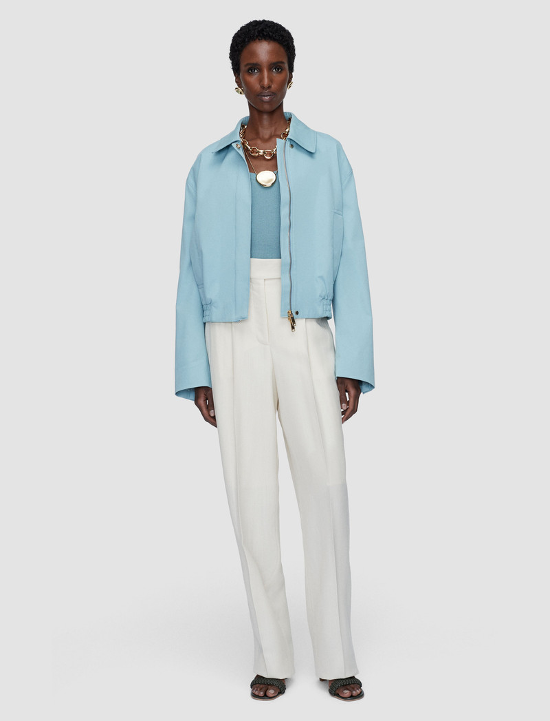 JOSEPH Haddou Light Cotton Bomber Jacket outlook