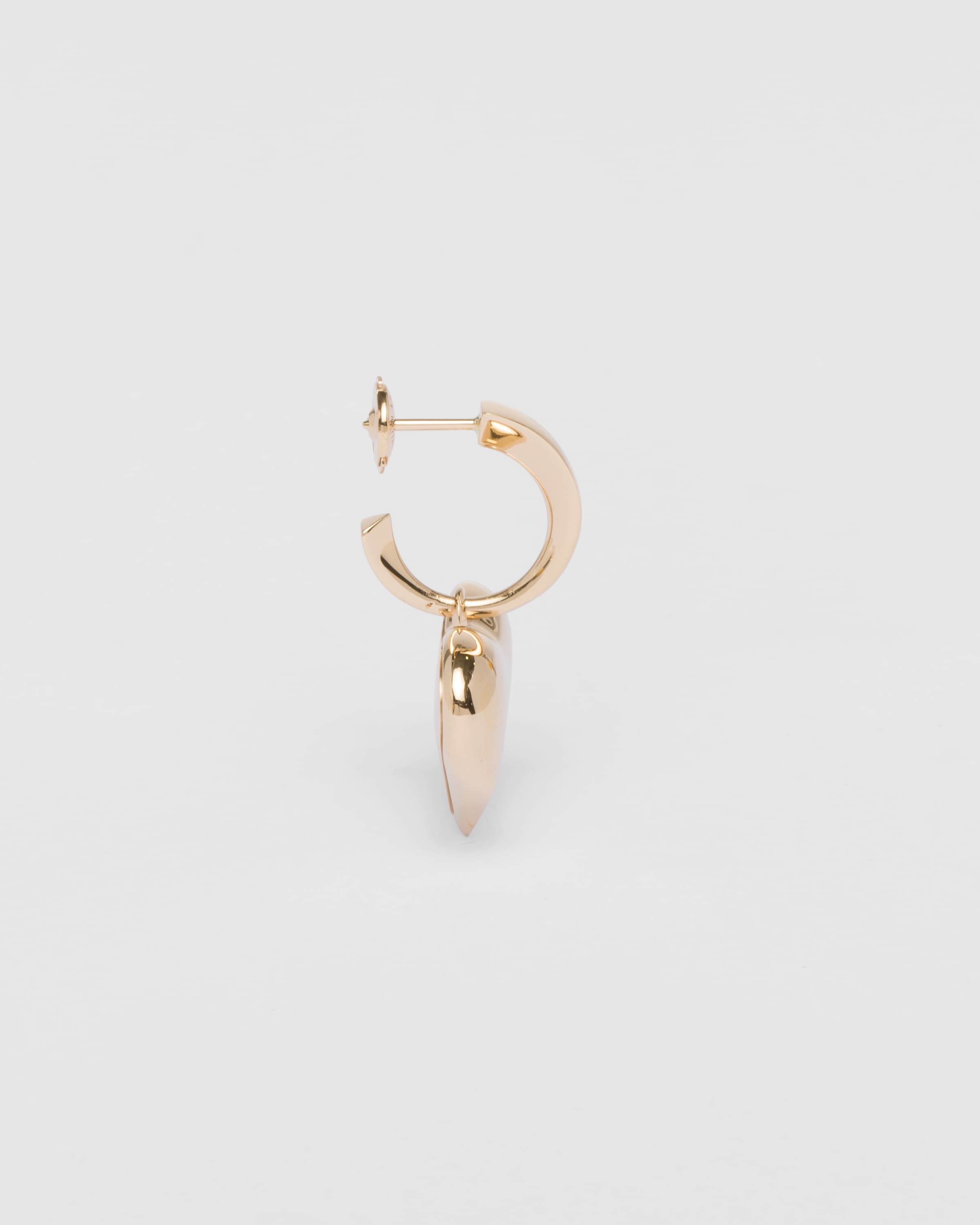 Eternal Gold small drop earrings in yellow gold - 4