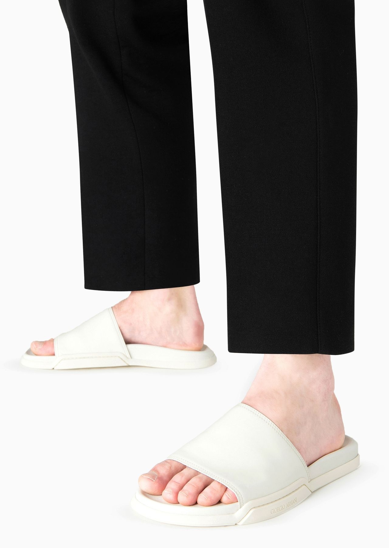 Leather strap sandals - 7