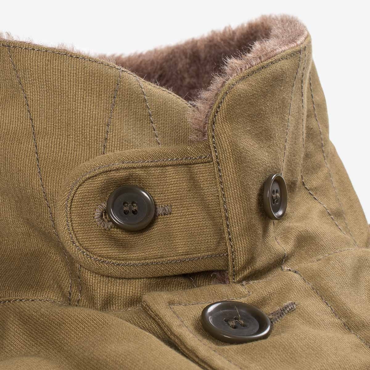 IHM-29-KHA Alpaca Lined Whipcord N1 Deck Jacket - Khaki - 6