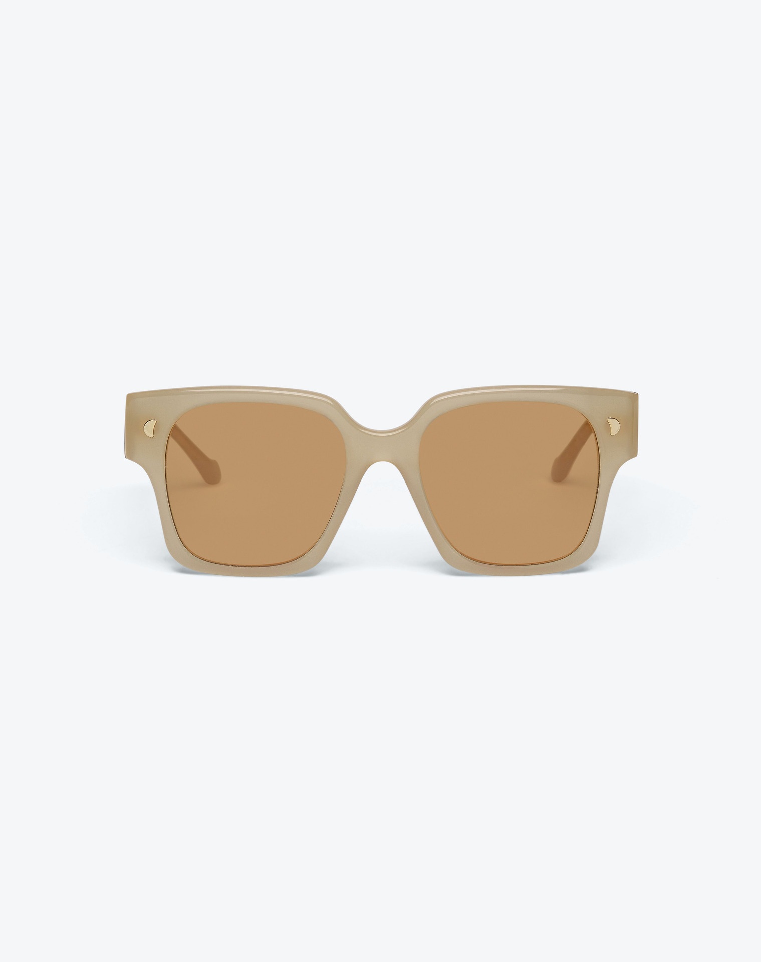 SHAE - Bio-plastic oversized sunglasses - Sand - 2
