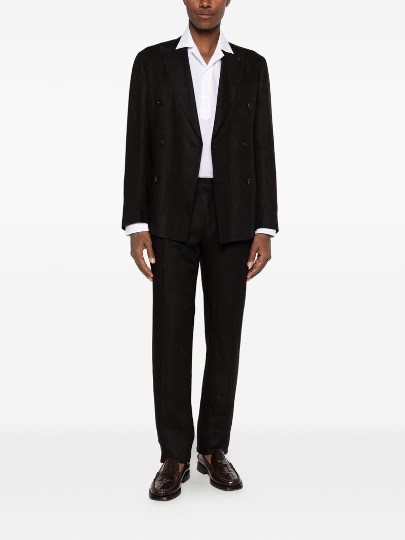 LARDINI double-breasted suit outlook