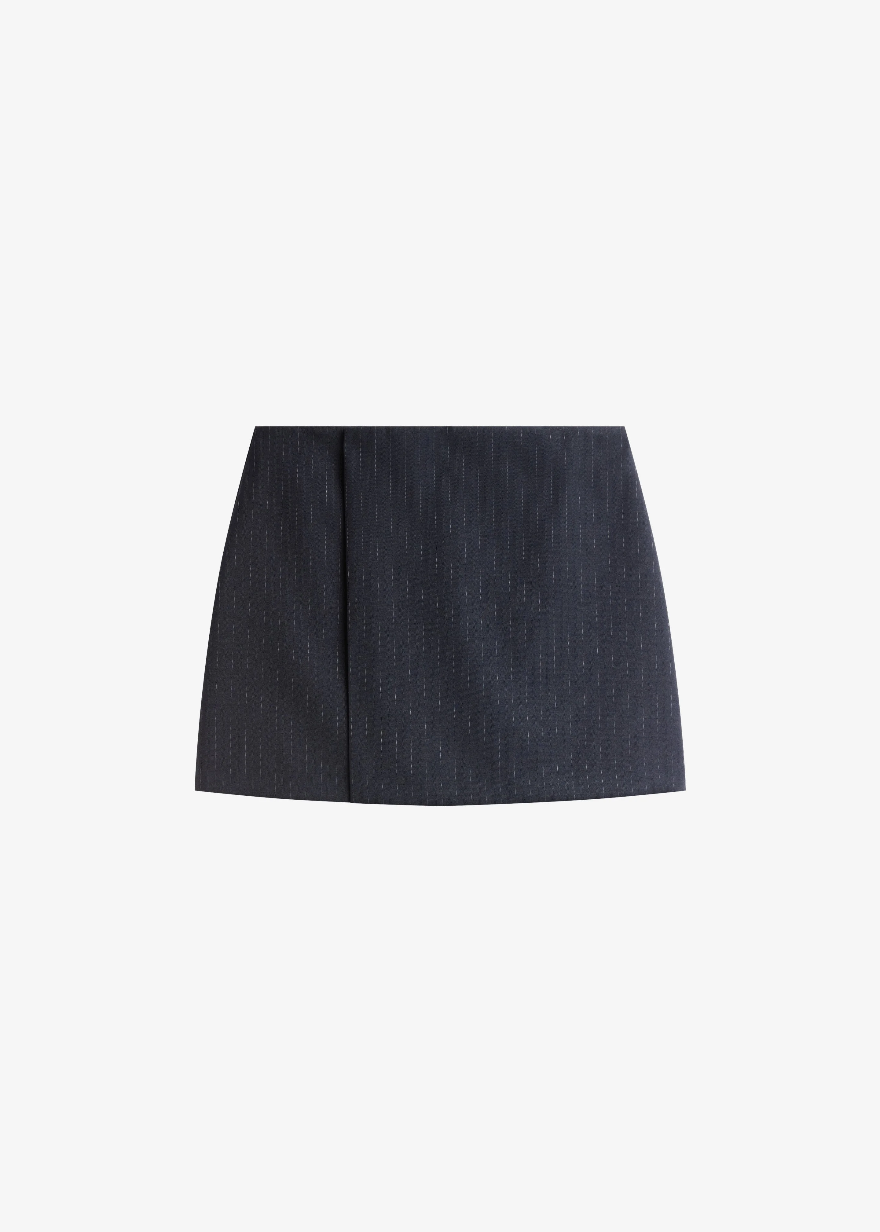 Narah Mini Skirt - Navy/White Pinstripe - 1