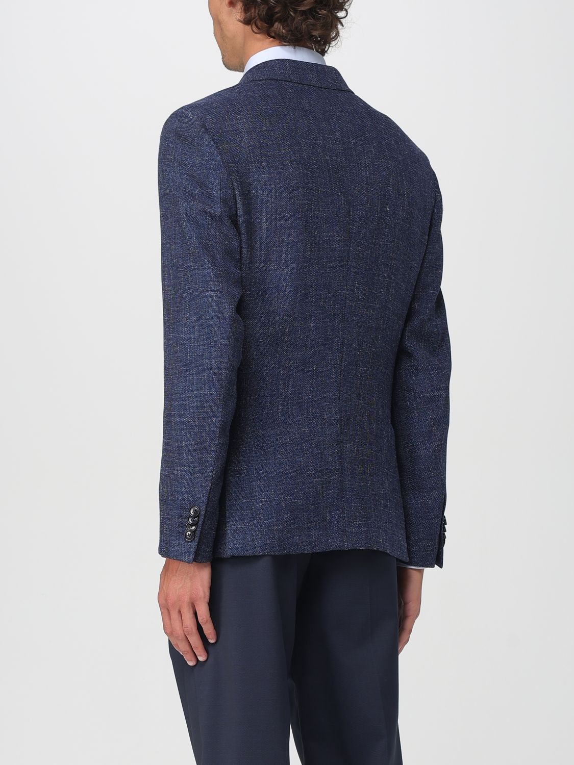 Zegna Jacket Men Blue - 3