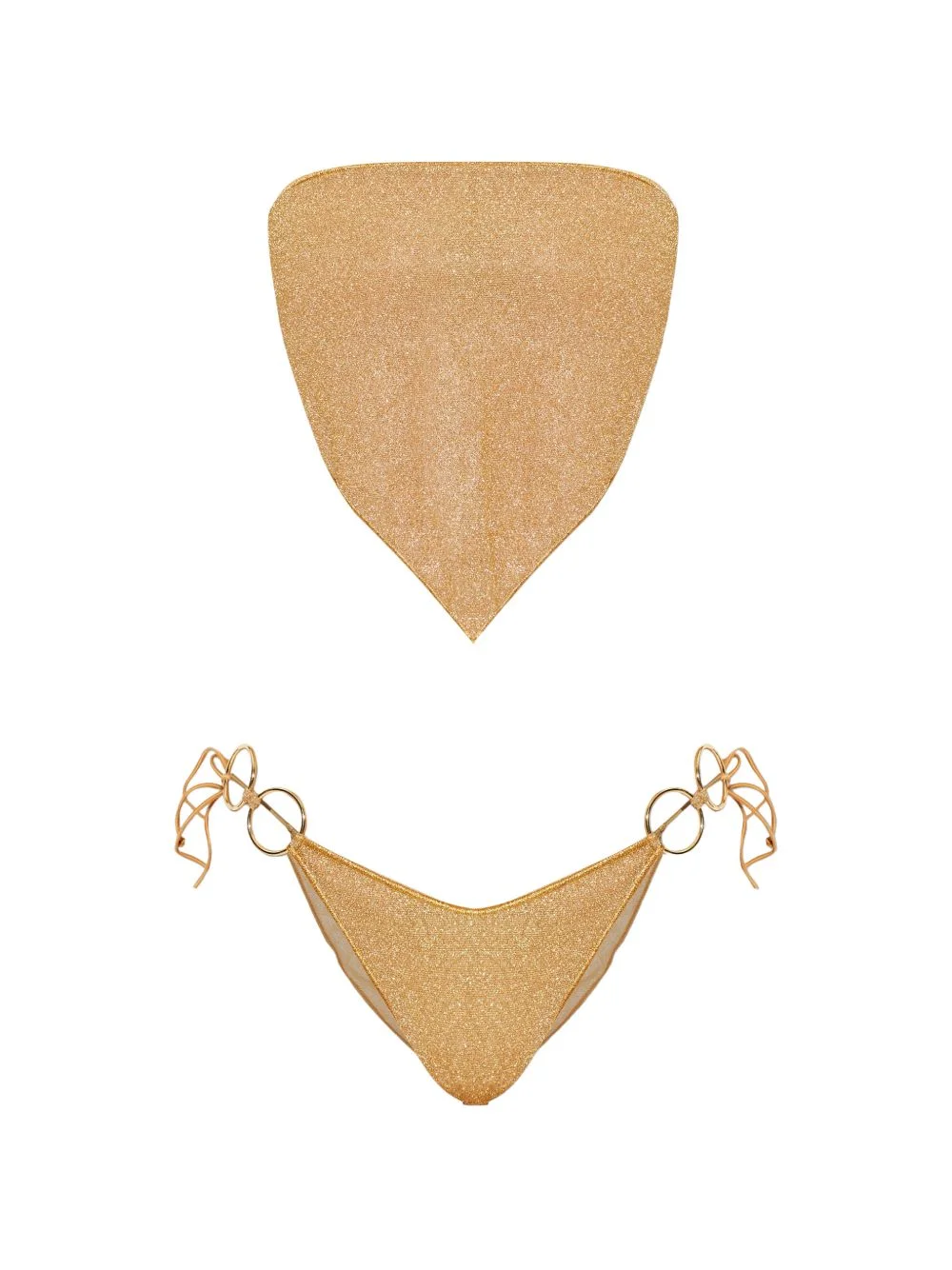 ring-detail bikini - 1