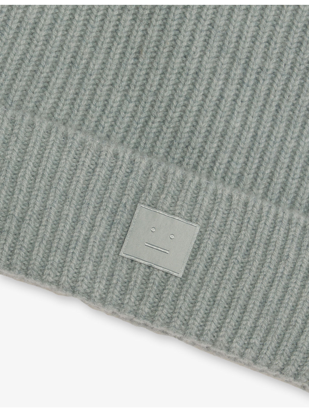 Ribbed Brand-Patch Wool-Blend Beanie - 2