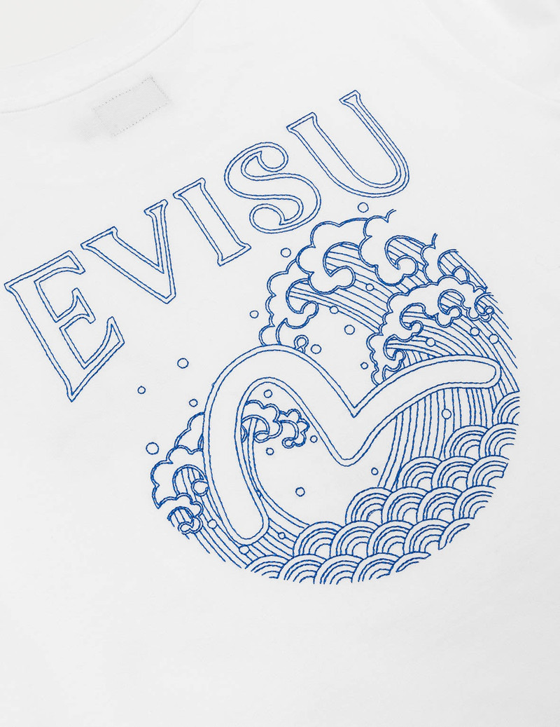 Nautical Theme Print and Embroidery Boyfriend T-Shirt 5