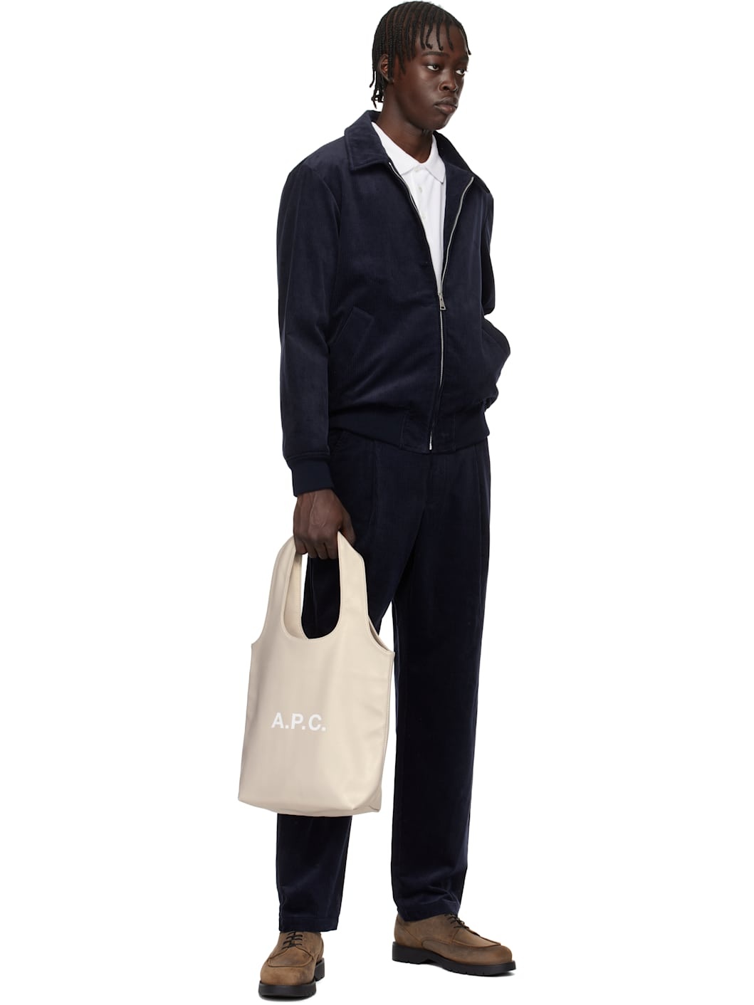 Navy Renato Trousers - 4