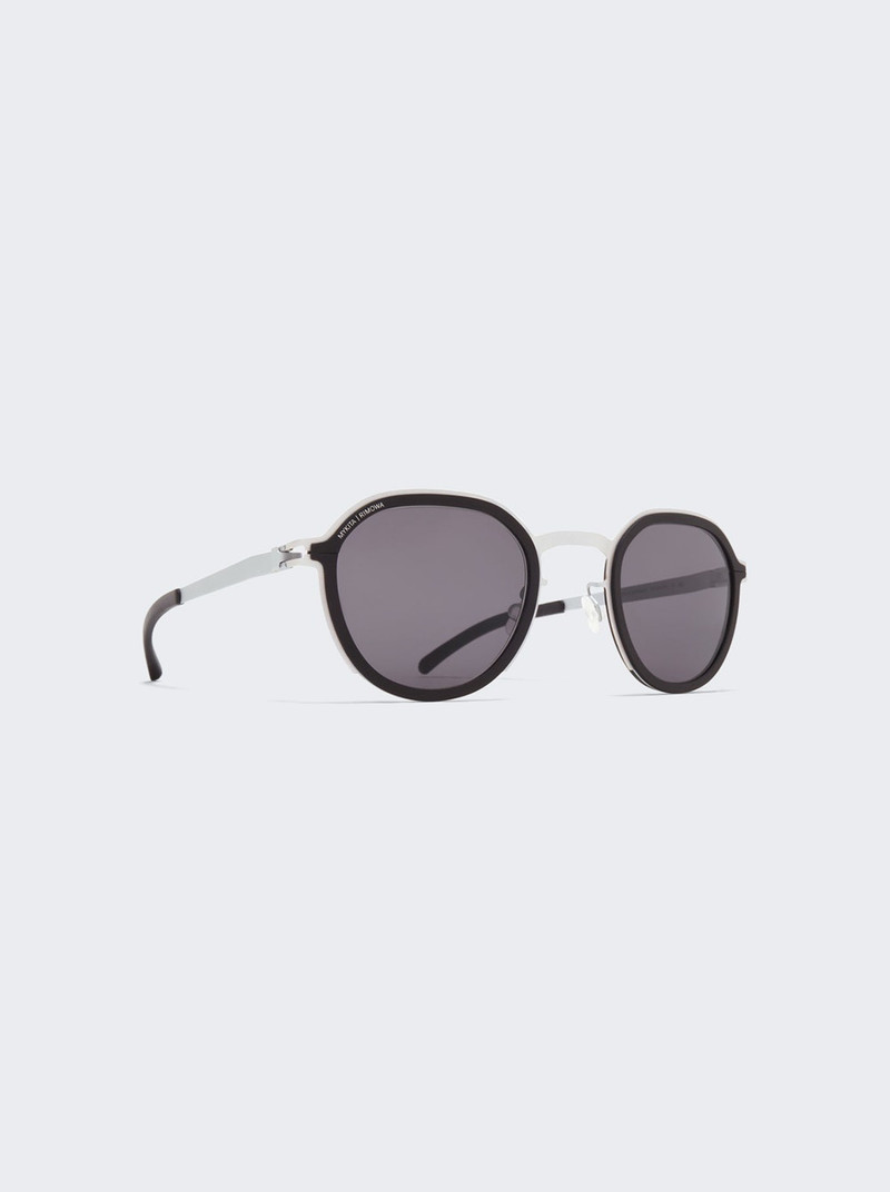 MYKITA X Rimowa Heritage Mr001 Sunglasses2 White Silver And Black outlook