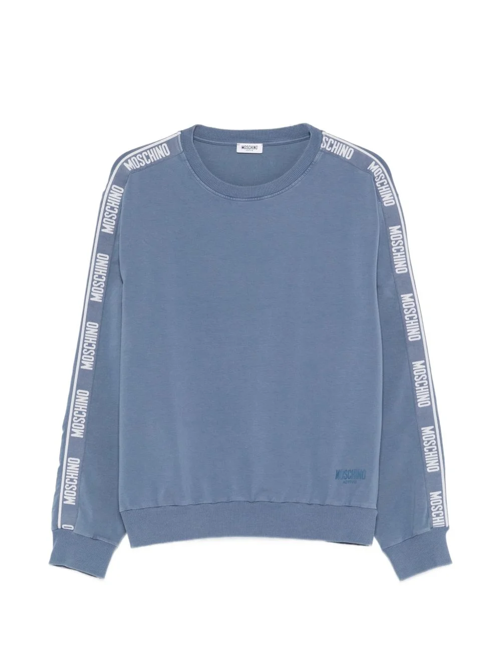 logo-lettering sweatshirt - 1