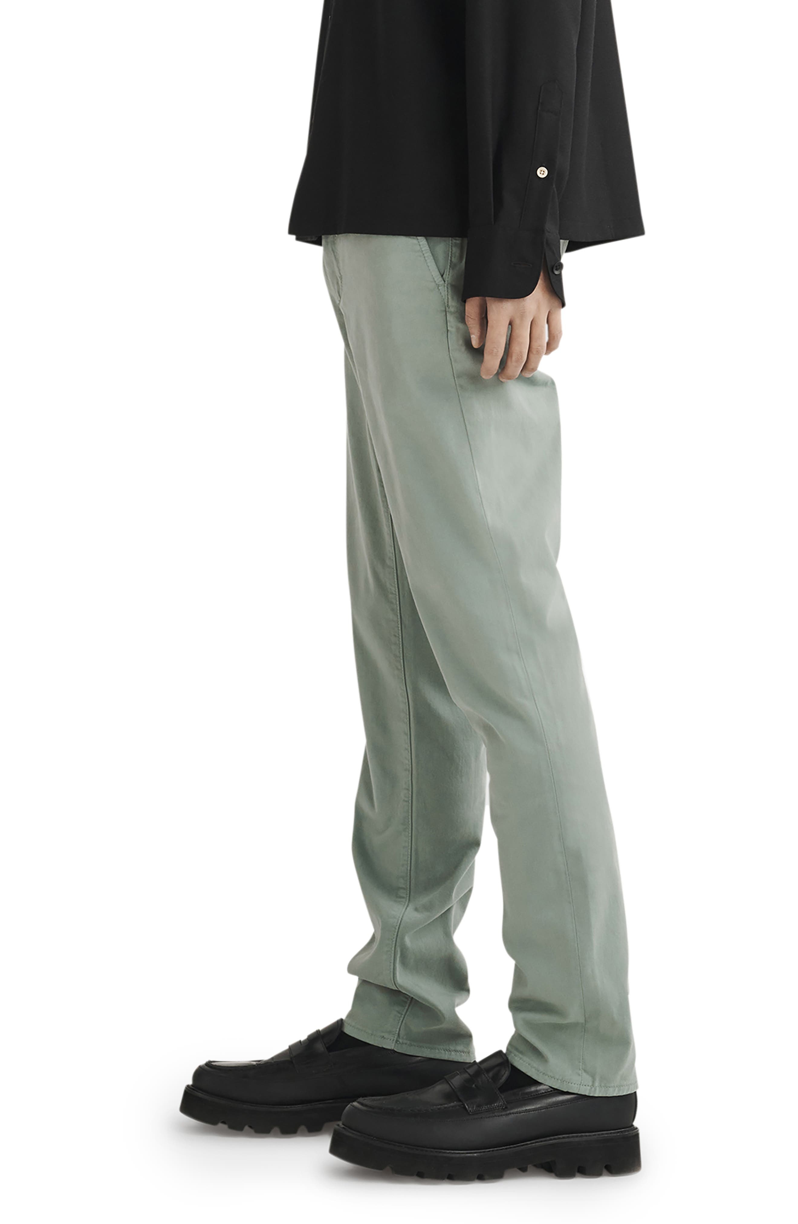 rag & bone Fit 2 Slim Fit Stretch Twill Chinos in Rovergreen at Nordstrom - 3