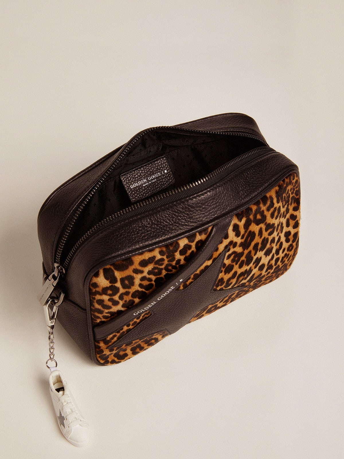 Star Bag in leopard-print pony skin - 4
