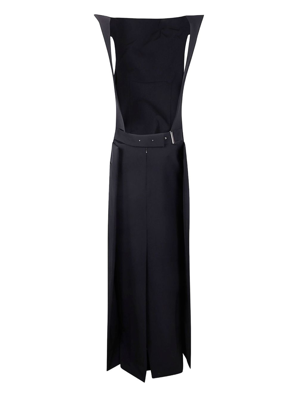 cowl-neck belted dress - 2